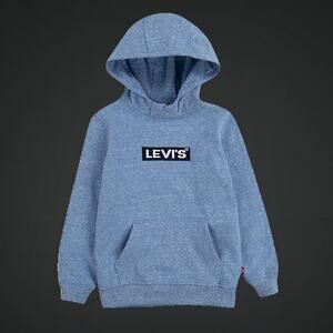 Boys Levi's Light Blue Hoodie Pull-over Sweatshirt Size Medium